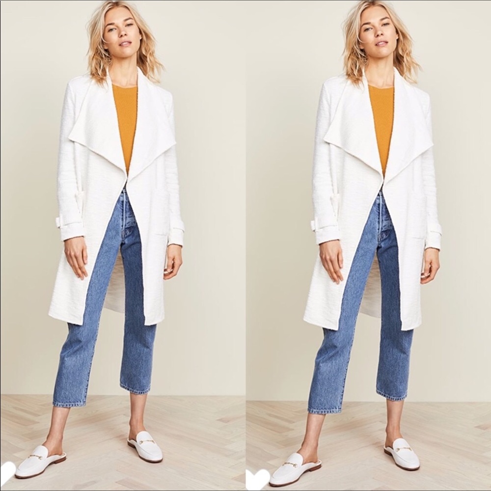 Cupcakes and Cashmere Harlem Drape Front Coat
